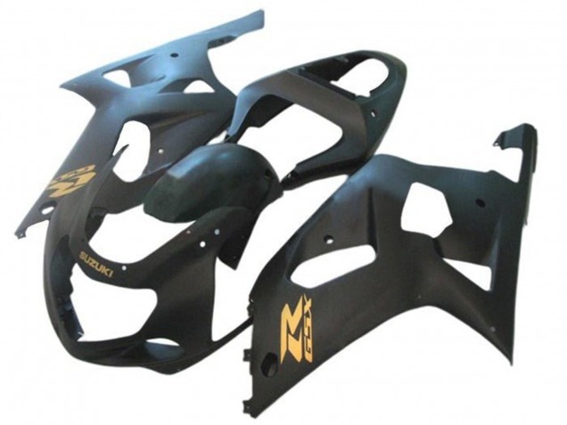 Comprar Carenados Moto Suzuki GSXR 600 / GSXR 750 2001-2003 - Negro Mate Oro