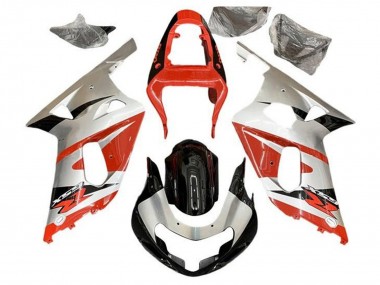 Comprar Carenados Moto Suzuki GSXR 600 / GSXR 750 2001-2003 - Plata Rojo Negro Brillante