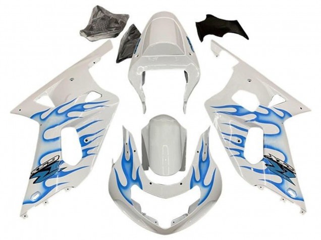 Comprar Carenados Moto Suzuki GSXR 600 / GSXR 750 2001-2003 - Blanco Azul Llama