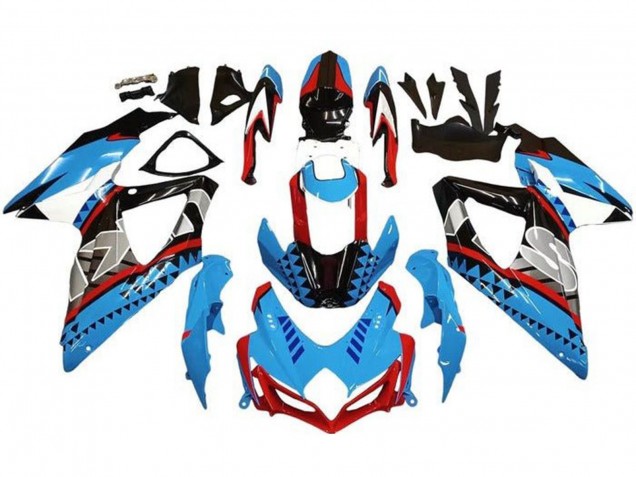 Comprar Carenados Moto Suzuki GSXR 600 / GSXR 750 2008-2010 - Azul Rojo Negro Shape