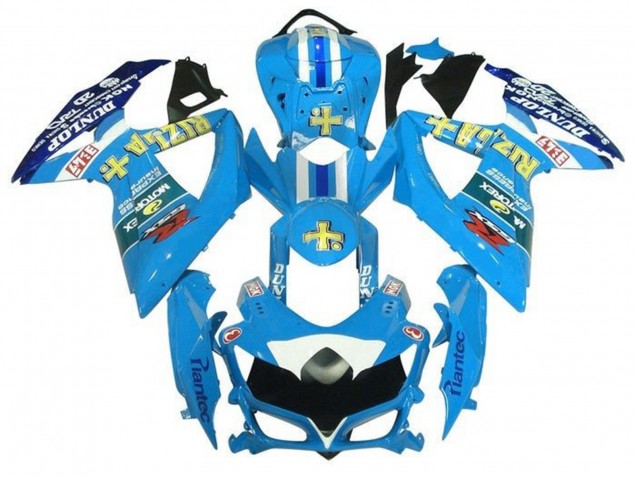 Comprar Carenados Moto Suzuki GSXR 600 / GSXR 750 2008-2010 - Azul Claro Amarillo Rizla