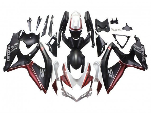 Comprar Carenados Moto Suzuki GSXR 600 / GSXR 750 2008-2010 - Blanco Rojo Negro Mate