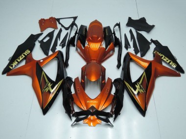 Comprar Carenados Moto Suzuki GSXR 600 / GSXR 750 2008-2010 - Naranja Oro Negro
