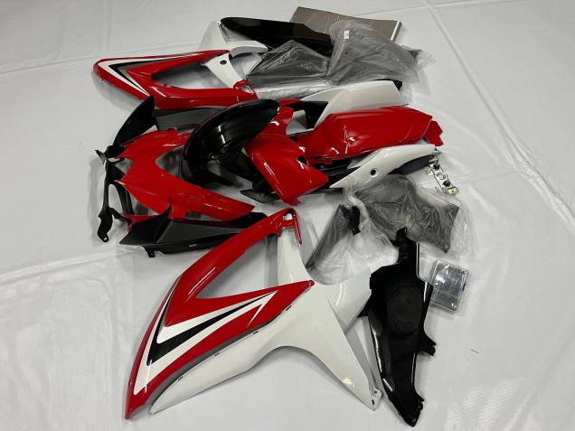 Comprar Carenado Moto Suzuki GSXR 600 / GSXR 750 2008-2010 - Blanco Rojo Negro Brillante