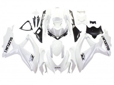 Comprar Carenados Moto Suzuki GSXR 600 / GSXR 750 2008-2010 - Blanco Negro