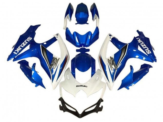 Comprar Carenados Moto Suzuki GSXR 600 / GSXR 750 2008-2010 - Blanco Azul Plata