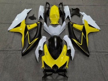 Comprar Carenados Moto Suzuki GSXR 600 / GSXR 750 2008-2010 - Blanco Amarillo Gris Negro