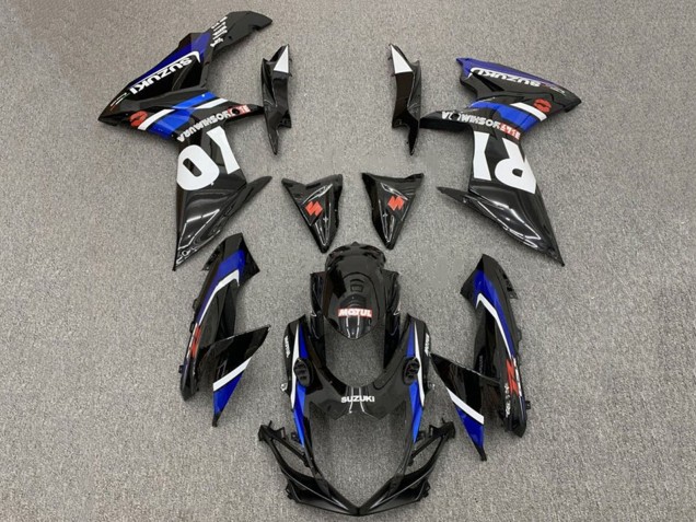 Comprar Carenados Moto Suzuki GSXR 600 / GSXR 750 2011-2024 - Negro Brillante Azul Blanco Rojo Yoshimura