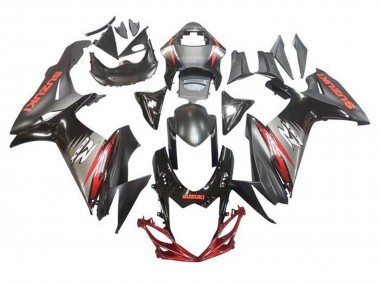 Comprar Carenados Moto Suzuki GSXR 600 / GSXR 750 2011-2024 - Negro Gris Rojo