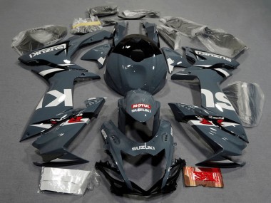 Comprar Carenados Moto Suzuki GSXR 600 / GSXR 750 2011-2024 - Nardo Gris Oscuro Blanco Negro Rojo Motul