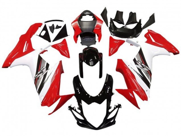 Comprar Carenado Moto Suzuki GSXR 600 / GSXR 750 2011-2024 - Rojo Blanco Negro