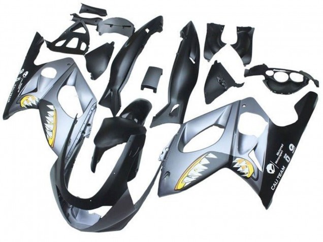 Comprar Carenados Moto Yamaha YZF600R Thundercat 1996-2007 - Negro Mate Gris Tiburón