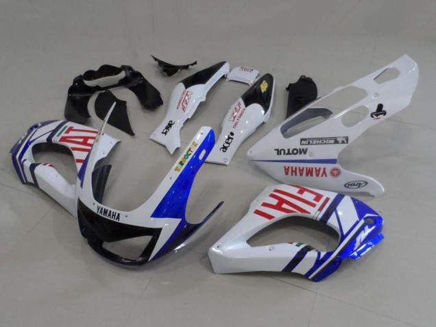 Comprar Carenados Moto Yamaha YZF 1000R Thunderace 1997-2007 - Blanco Azul Rojo Fiat