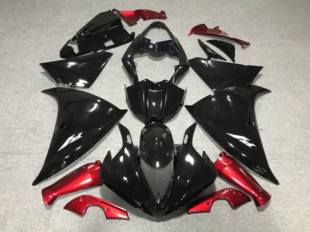 Comprar Carenados Moto Yamaha YZF 1000 R1 2009-2011 - Negro Brillante Rojo