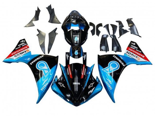 Comprar Carenados Moto Yamaha YZF 1000 R1 2009-2011 - Negro Azul Claro Rojo Petronas
