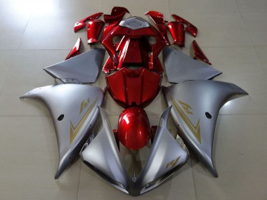Comprar Carenados Moto Yamaha YZF 1000 R1 2009-2011 - Plata Rojo