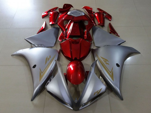 Comprar Carenados Moto Yamaha YZF 1000 R1 2009-2011 - Plata Rojo