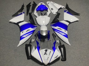 Comprar Carenados Moto Yamaha YZF 1000 R1 2009-2011 - Blanco Azul Plata Negro Raya