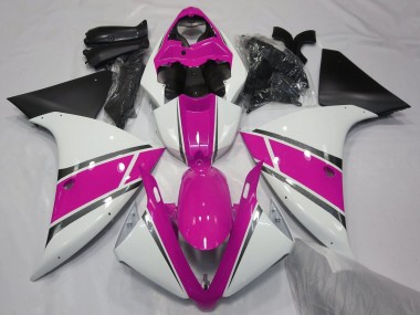 Comprar Carenados Moto Yamaha YZF 1000 R1 2009-2011 - Blanco Rosa Negro