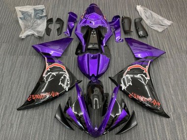 Comprar Carenados Moto Yamaha YZF 1000 R1 2012-2014 - Púrpura Negro Brillante Rojo Joker