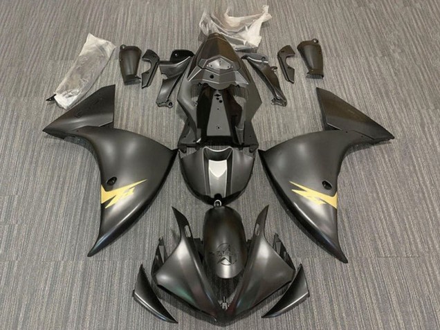 Comprar Carenados Moto Yamaha YZF 1000 R1 2012-2014 - Negro Mate Oro