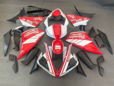 Comprar Carenados Moto Yamaha YZF 1000 R1 2012-2014 - Blanco Rojo Milwaukee Rocol Maxxis