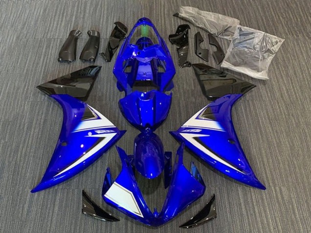 Comprar Carenados Moto Yamaha YZF 1000 R1 2012-2014 - Azul Blanco Negro Raya