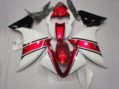 Comprar Carenados Moto Yamaha YZF 1000 R1 2012-2014 - Blanco Rojo Negro Brillante