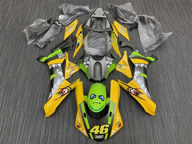 Comprar Carenados Moto Yamaha YZF 1000 R1 2015-2019 - Amarillo Verde Tiburón 46