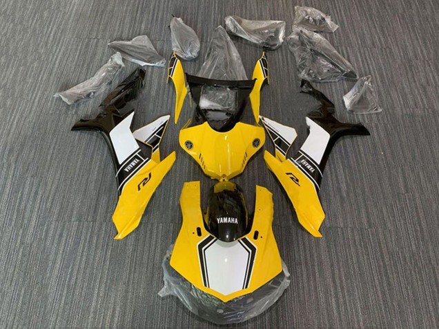 Comprar Kits Carenado Moto Yamaha YZF 1000 R1 2015-2019 - Amarillo Blanco Negro