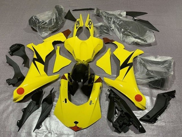 Comprar Carenados Moto Yamaha YZF 1000 R1 2015-2019 - Amarillo Rojo Pikachu