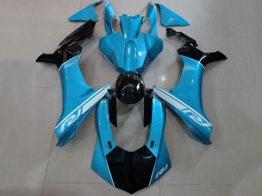 Comprar Carenados Moto Yamaha YZF 1000 R1 2015-2019 - Azul Plata Negro Brillante