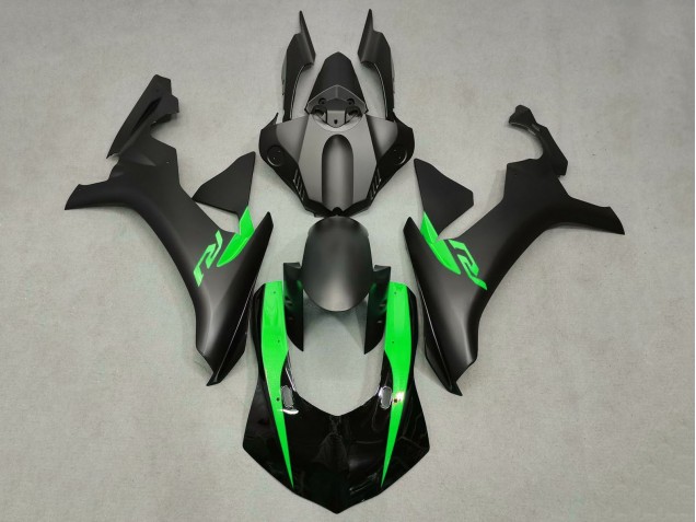 Comprar Carenados Moto Yamaha YZF 1000 R1 2015-2019 - Negro Mate Negro Brillante Verde