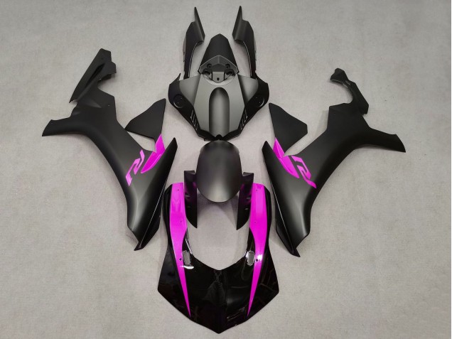 Comprar Carenados Moto Yamaha YZF 1000 R1 2015-2019 - Negro Mate Negro Brillante Rosa