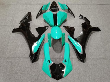 Comprar Carenados Moto Yamaha YZF 1000 R1 2015-2019 - Turquesa Azul Negro Brillante