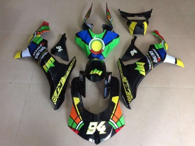 Comprar Carenados Moto Yamaha YZF 1000 R1 2015-2019 - Verde Azul Amarillo Negro Rojo RuedaColores 94