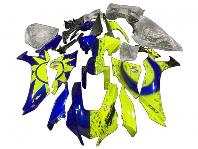 Comprar Carenados Moto Yamaha YZF 1000 R1 2020-2025 - Azul Amarillo Sol Luna