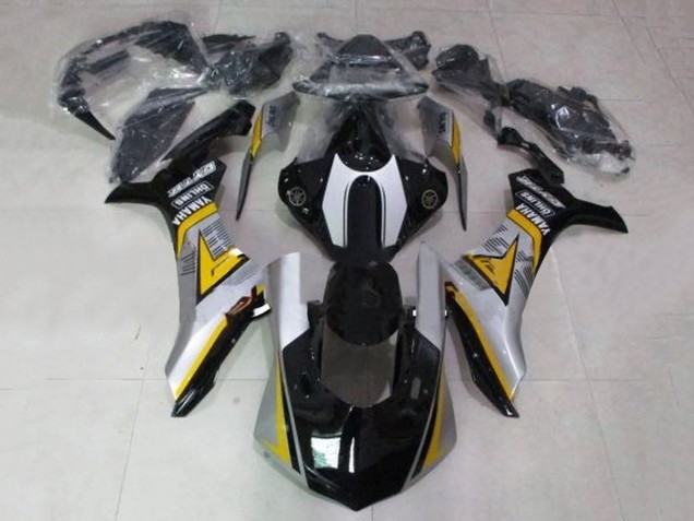 Comprar Carenado Moto Yamaha YZF 1000 R1 2020-2025 - Plata Amarillo Negro Brillante