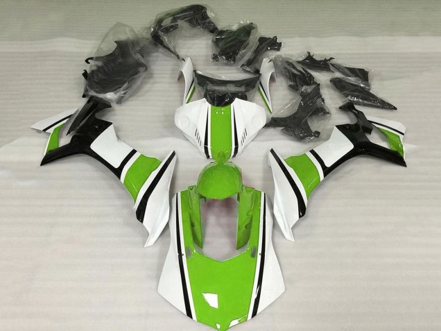 Comprar Carenado Moto Yamaha YZF 1000 R1 2020-2025 - Blanco Verde Negro Brillante