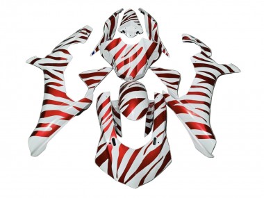 Comprar Carenados Moto Yamaha YZF 1000 R1 2020-2025 - Blanco Rojo Cebra