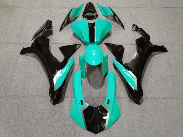 Comprar Carenados Moto Yamaha YZF 1000 R1 2020-2025 - Azul Verdoso Negro Brillante