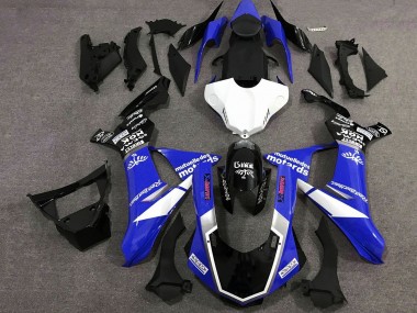 Comprar Carenados Moto Yamaha YZF 1000 R1 2020-2025 - Azul Blanco Negro Brillante Sam