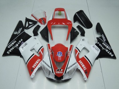 Comprar Carenados Moto Yamaha YZF 1000 R1 1998-1999 - Rojo Blanco Negro Brillante Petronas Yamalube