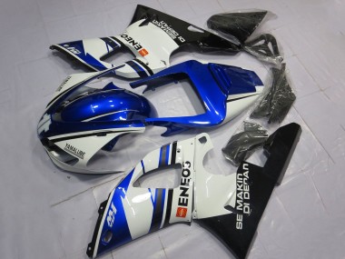 Comprar Carenados Moto Yamaha YZF 1000 R1 1998-1999 - Blanco Azul Negro Brillante ENEOS Semakin Didepan