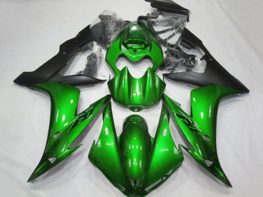 Comprar Carenados Moto Yamaha YZF 1000 R1 2004-2006 - Verde Negro Mate