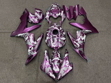 Comprar Carenados Moto Yamaha YZF 1000 R1 2004-2006 - Púrpura Claro Blanco Gris Camouflage