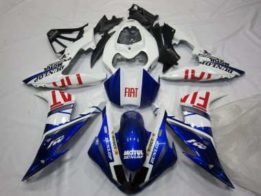 Comprar Carenados Moto Yamaha YZF 1000 R1 2004-2006 - Blanco Azul Rojo Fiat