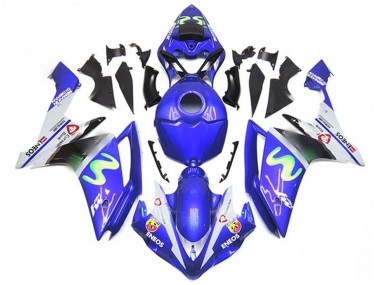 Comprar Carenados Moto Yamaha YZF 1000 R1 2007-2008 - Azul Blanco Verde ENEOS