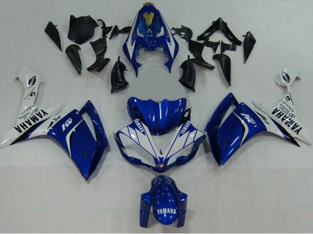 Comprar Carenados Moto Yamaha YZF 1000 R1 2007-2008 - Azul Blanco Negro M1