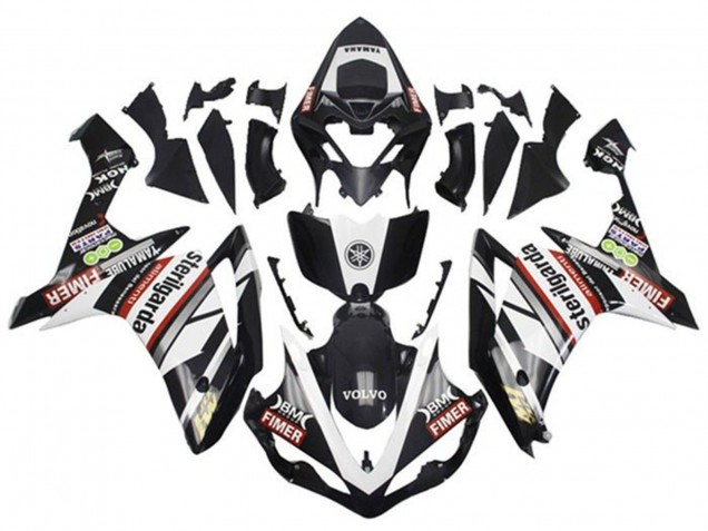 Comprar Carenados Moto Yamaha YZF 1000 R1 2007-2008 - Blanco Rojo Negro Volvo Fimer Yamalube Sterilgarda